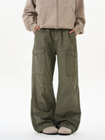 Men's Cargo Wide Leg Pants - Farnelli