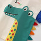 Children's Dinosaur Applique Two-Piece Set - Farnelli