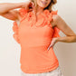 BiBi Merrow Frilled Strap With Neckline Tank Top - Farnelli