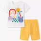 Children's Graphic Tee & Shorts Set - Farnelli