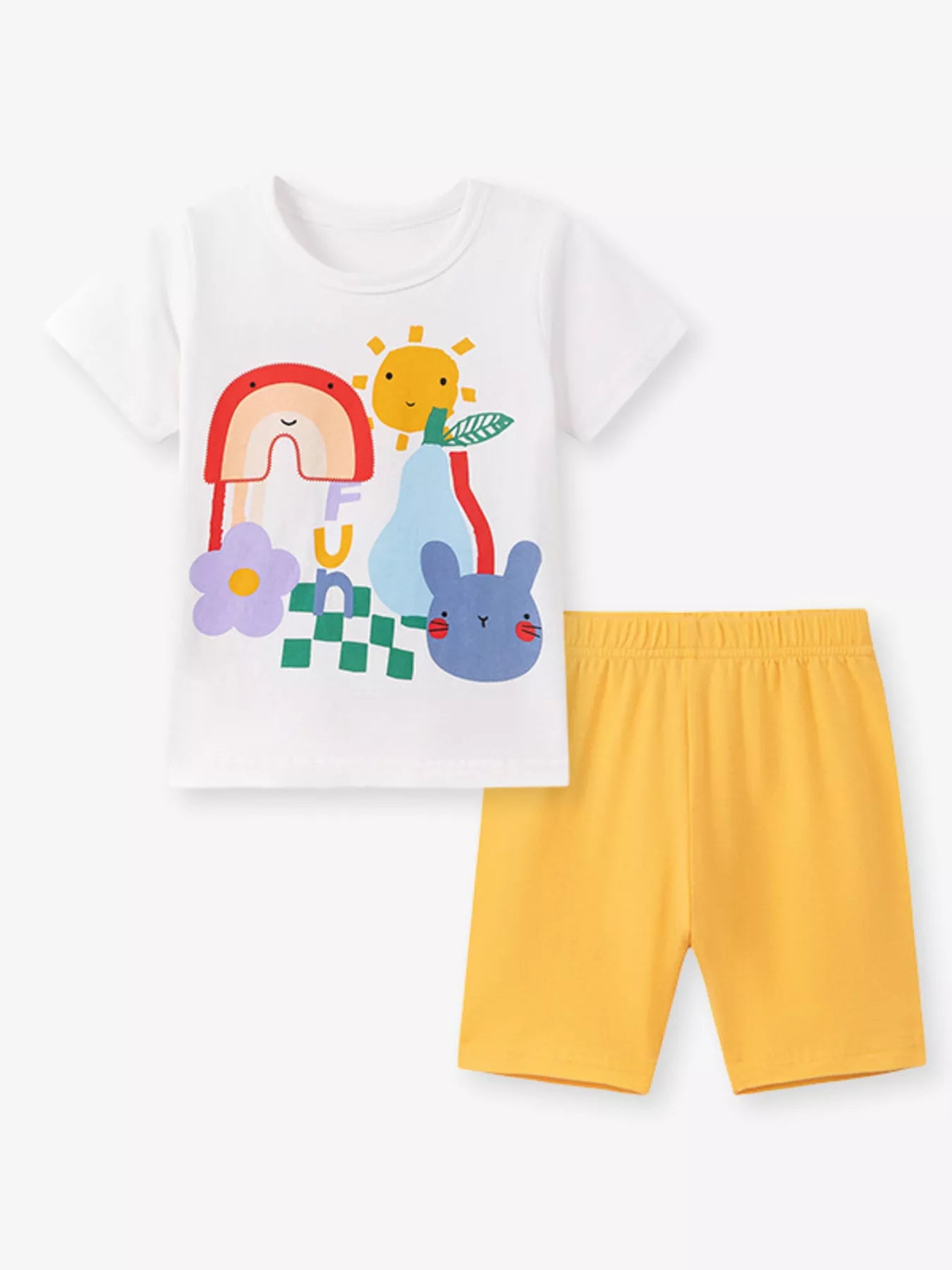Children's Graphic Tee & Shorts Set - Farnelli