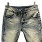 Men's Washed Denim Shorts - Farnelli