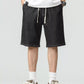 Men's Plus Size Drawstring Denim Shorts - Farnelli