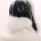 Genuine Polar Fox Fur Genuine Leather Hat