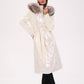 Saga® Furs Silver Fox Wool Alpaca Freudenberg Comfortemp® Coat
