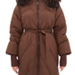 Genuine Fur Trim Down Fill Coat