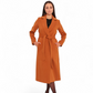 Harrington Classic Wraparound Overcoat in Cinnamon