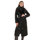 Genuine  Mink Fur Eco Suede Coat