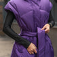 Alaska Outerwear Company Ziva down fill vest in a sleek insulated design