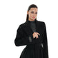 Aria Cashmere Blend Coat in Black