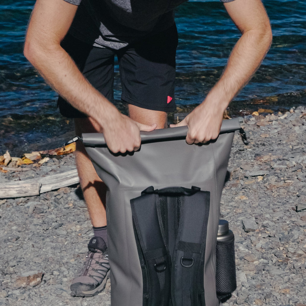 Laek Seafield 30L waterproof backpack in a sleek outdoor design”】【