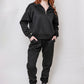 Women's Quarter-Zip Pullover & Jogger Set