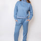 Women's Quarter-Zip Pullover & Jogger Set