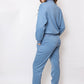 Women's Quarter-Zip Pullover & Jogger Set