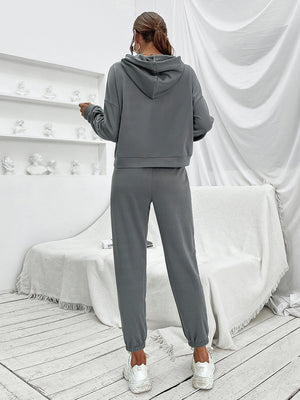 Ivy Lane Sports Hoodie and Joggers Set - Farnelli