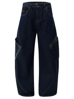 Men's Oversized Cargo Jeans - Farnelli