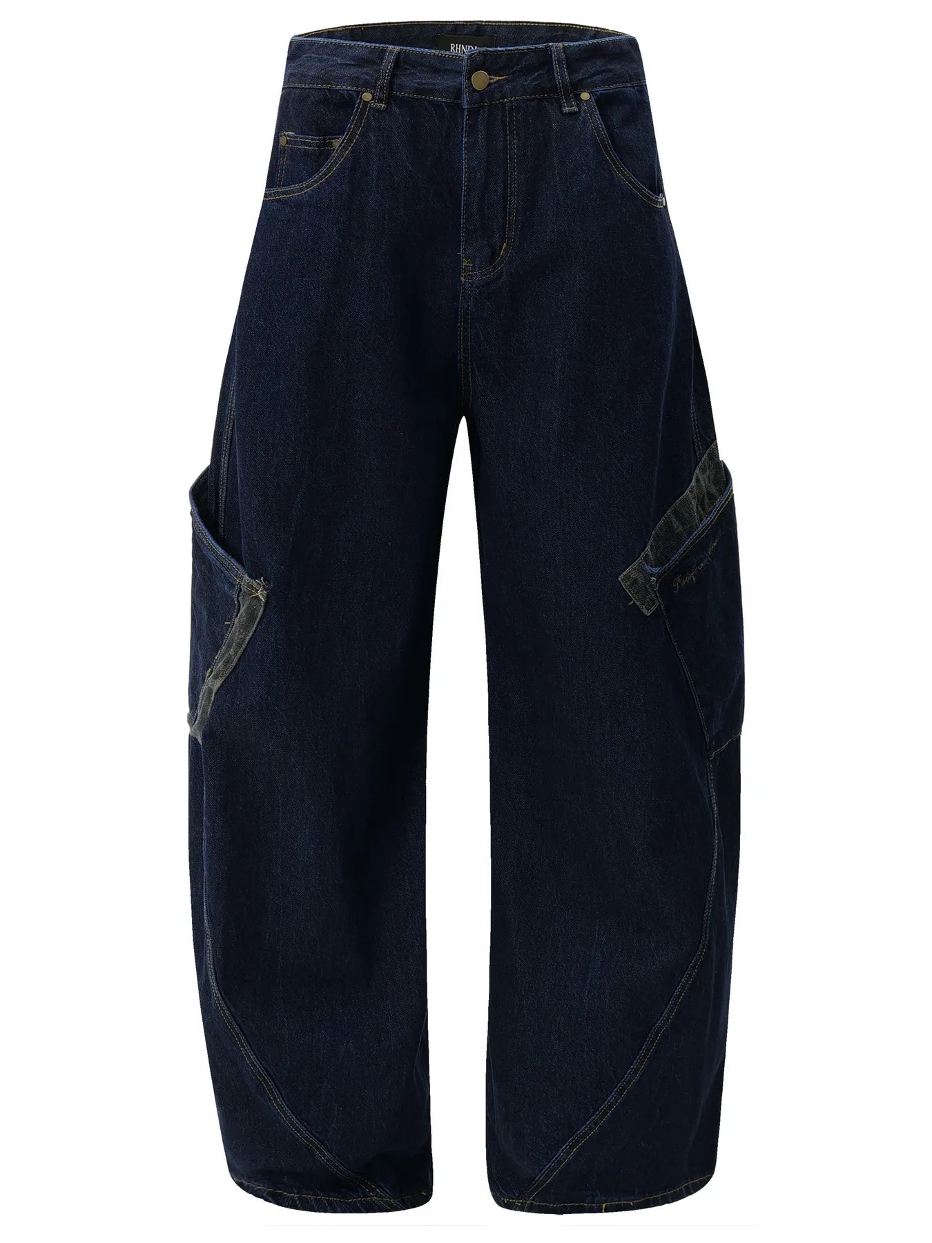Men's Oversized Cargo Jeans - Farnelli