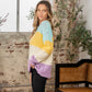 Sew In Love Full Size Color Block Exposed Seam Sweater - Farnelli