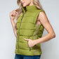 Snobbish Zip Up Turtleneck Vest with Pockets - Farnelli