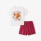 Children's Bear Graphic T-Shirt & Shorts Set - Farnelli