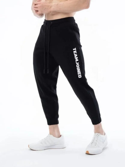 Men's Plus Size Drawstring Active Joggers - Farnelli