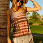BiBi American Flag Print Knit Sleeveless Top - Farnelli