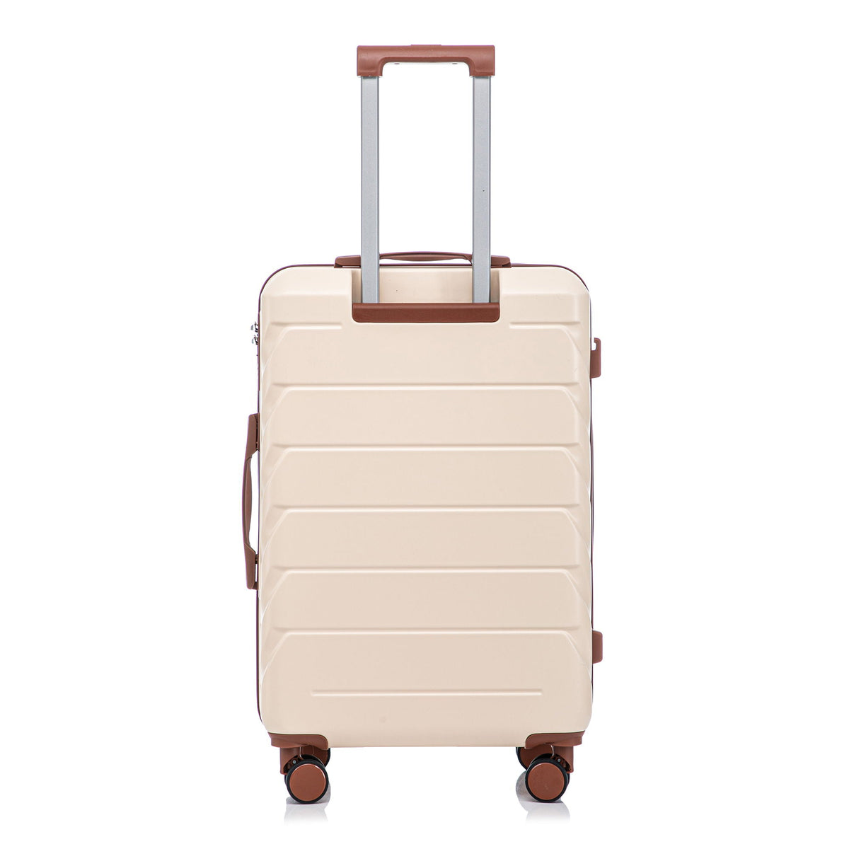 HouseOfZazla 3-piece spinner wheel luggage set with combination locks