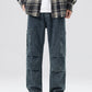Men's Full Size Distressed Cargo Jeans Plus Size - Farnelli