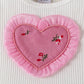 Children's Ruffled Bodysuit and Floral Pants Outfit Set with Headband - Farnelli