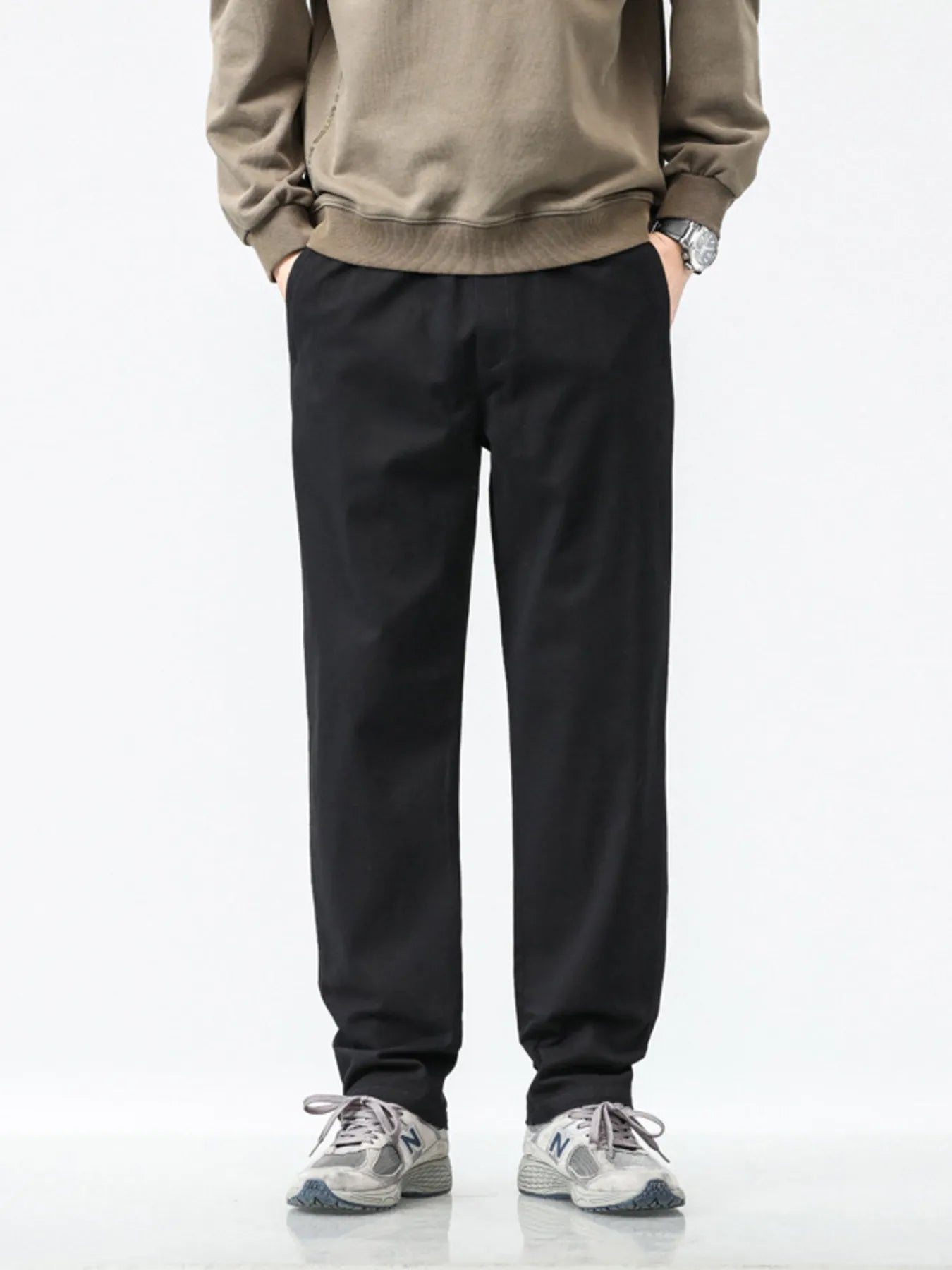 Men's Plus Size Relaxed Fit Casual Pants - Farnelli