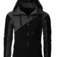 Men's Color Block Zip-Up Hoodie - Farnelli