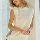BiBi Tied Open Side Detailed Knit Tank Top - Farnelli
