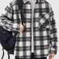 Men's Plus Size Casual Plaid Button Up Shirt - Farnelli