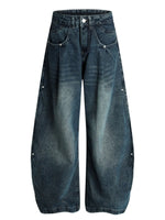 Men's Wide Leg Jeans - Farnelli