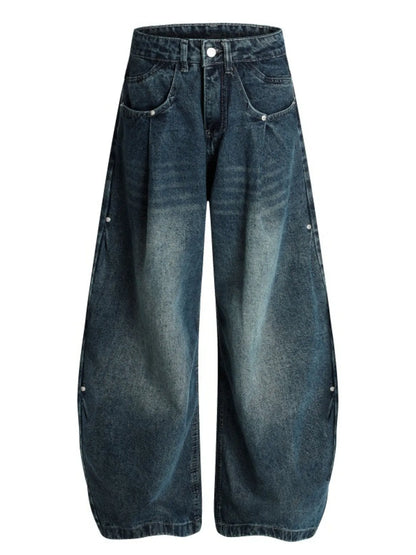 Men's Wide Leg Jeans - Farnelli