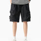 Men's Plus Size Drawstring Loose Fit Cargo Shorts - Farnelli