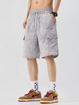 Men's Plus Size Loose Fit Cargo Shorts - Farnelli