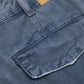 Men's Wide-Leg Cargo Jeans with Side Pockets - Farnelli