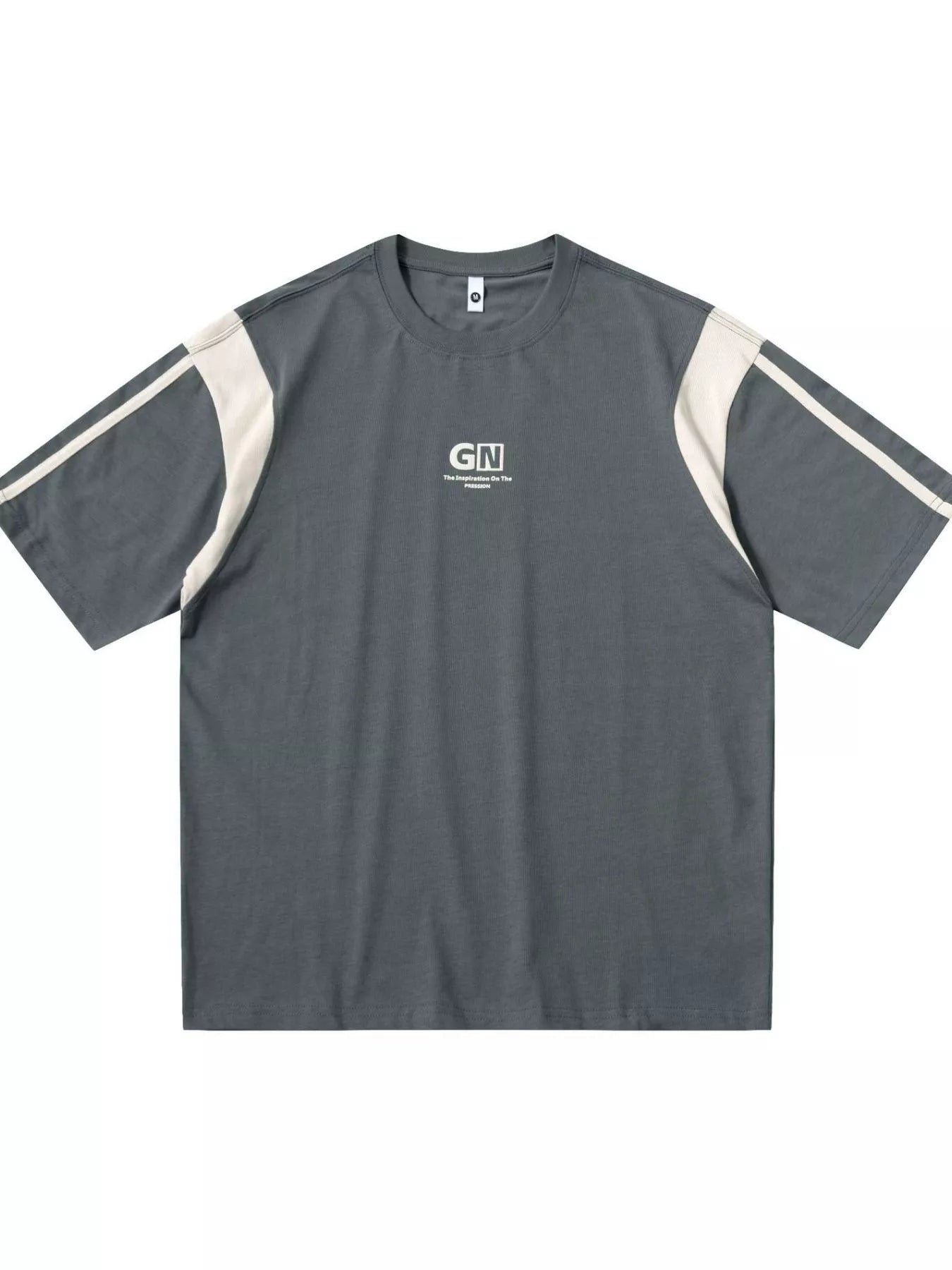 Men's Plus Size Round Neck Short Sleeve T-Shirt - Farnelli