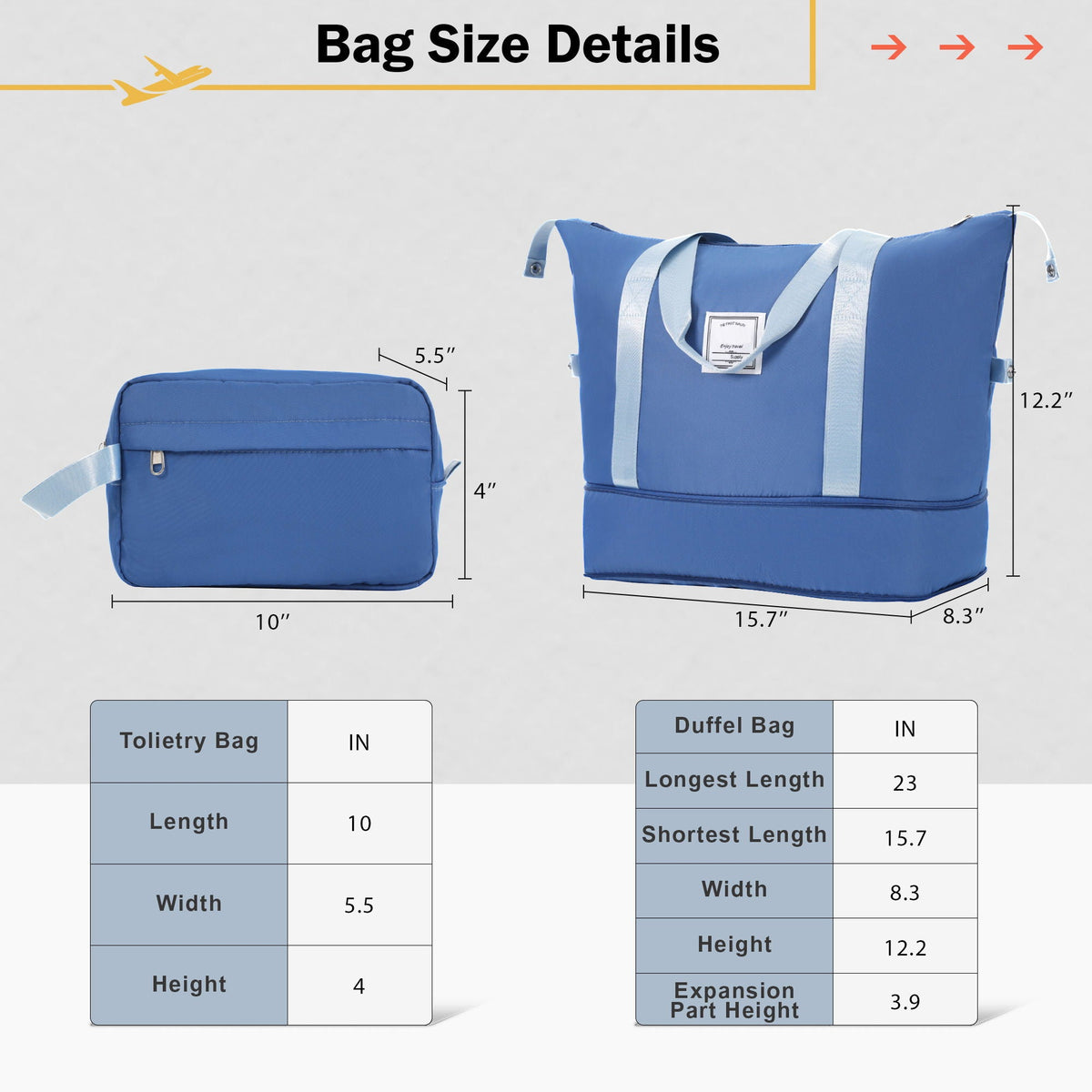 HouseOfZazla expandable 2-piece luggage set with TSA lock and spinner wheels, shown in multiple colors