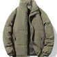 Men's Plus Size Corduroy Padded Winter Coat - Farnelli