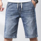 Men's Casual Drawstring Denim Shorts - Farnelli