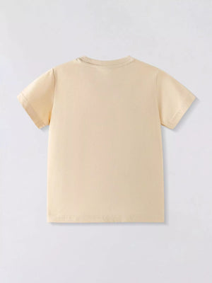 Children's Lobster Graphic Round Neck Tee - Farnelli