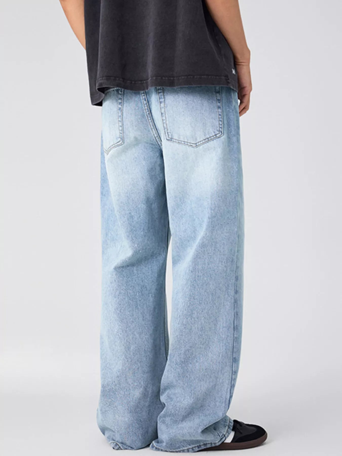 Men's Wide Leg Jeans - Farnelli