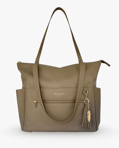 The Lillian Diaper Bag - Driftwood