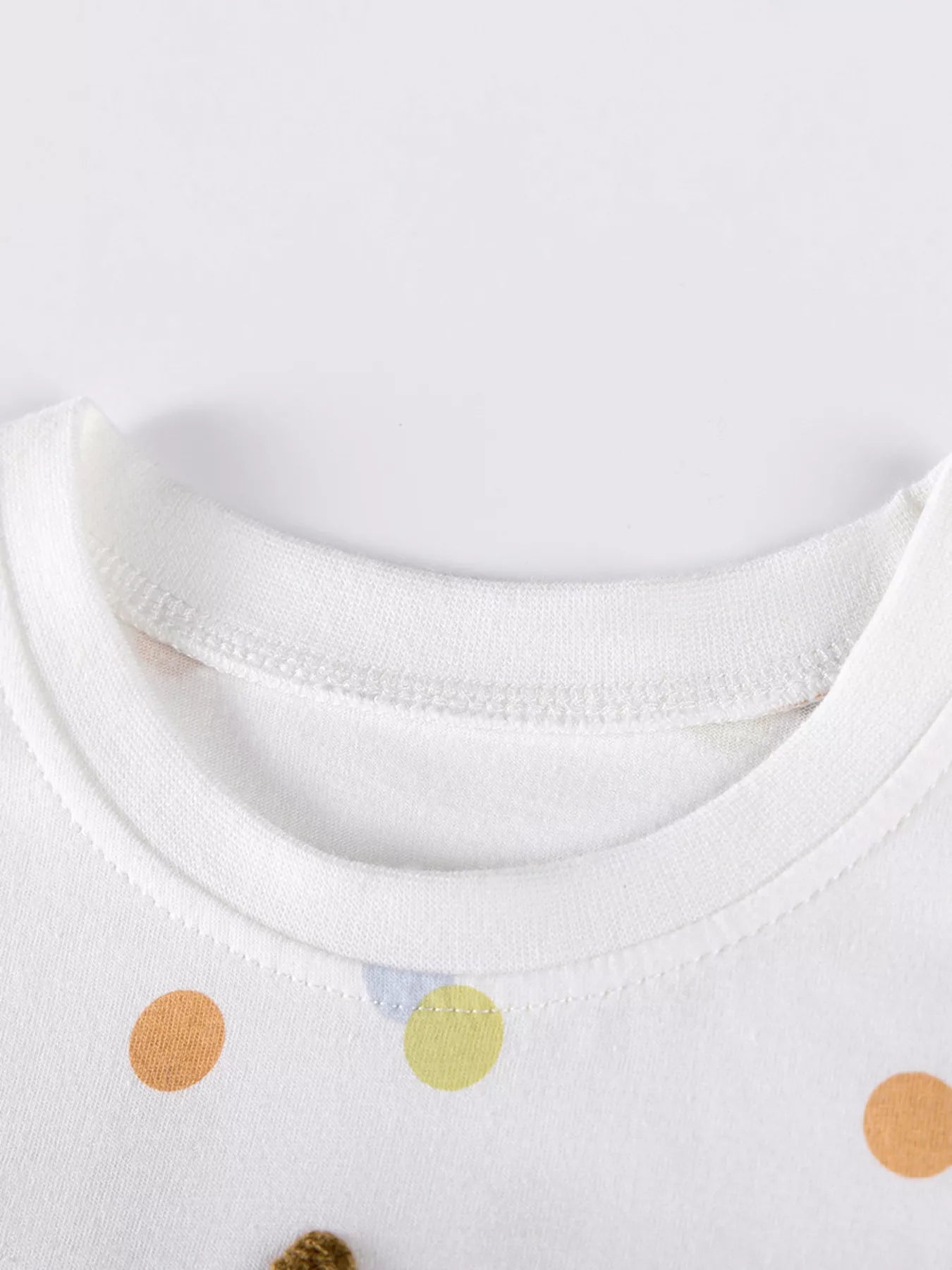 Children's Polka Dot Long Sleeve Tulle Dress - Farnelli