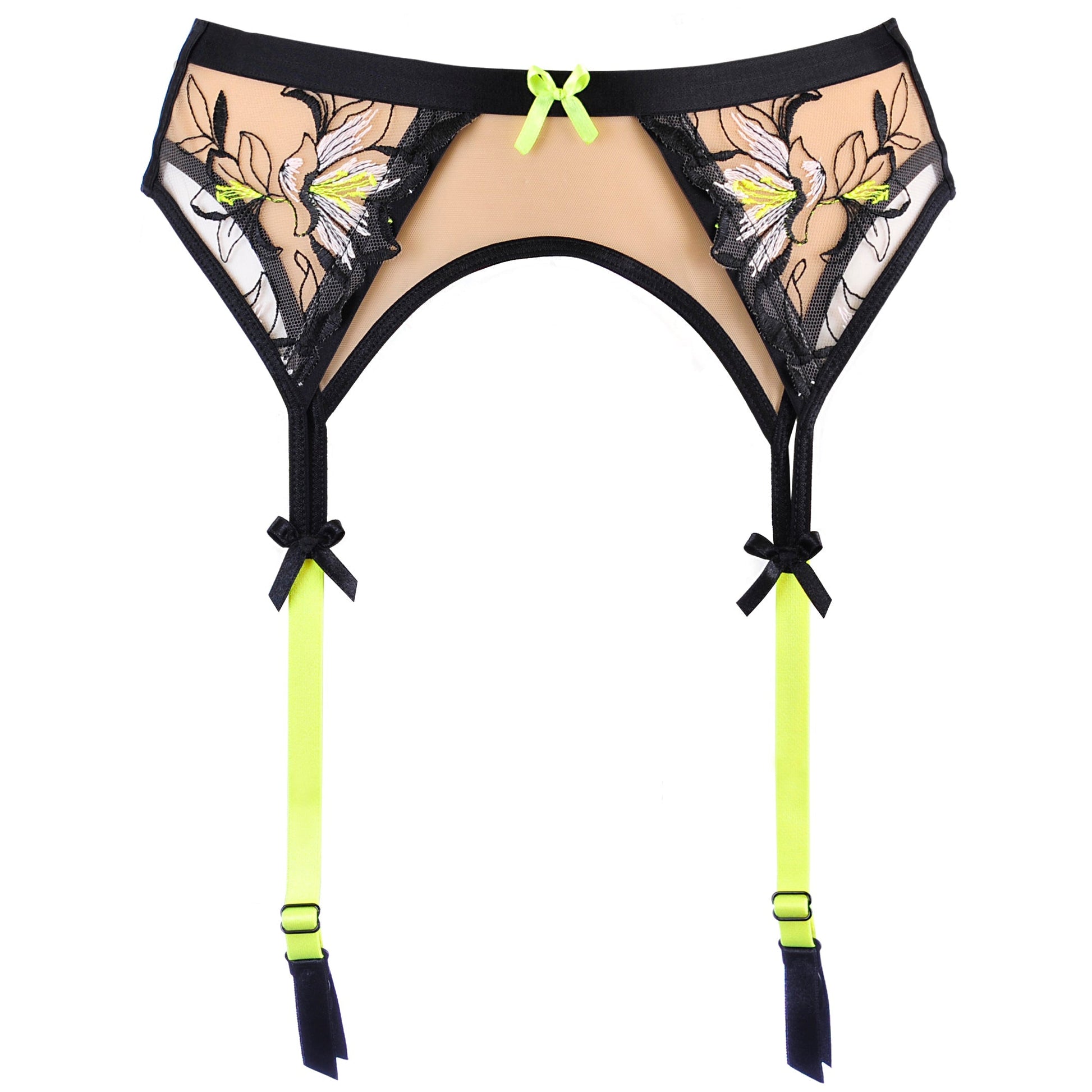 Axami Lilium Sheer Garter Belt-2