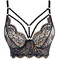 Axami Sensations Sheer Lace Longline Plunge Bra-2