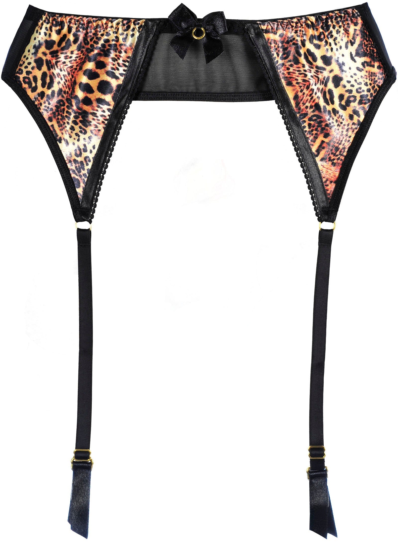 Axami Safari Temptation Satin Garter Belt-4