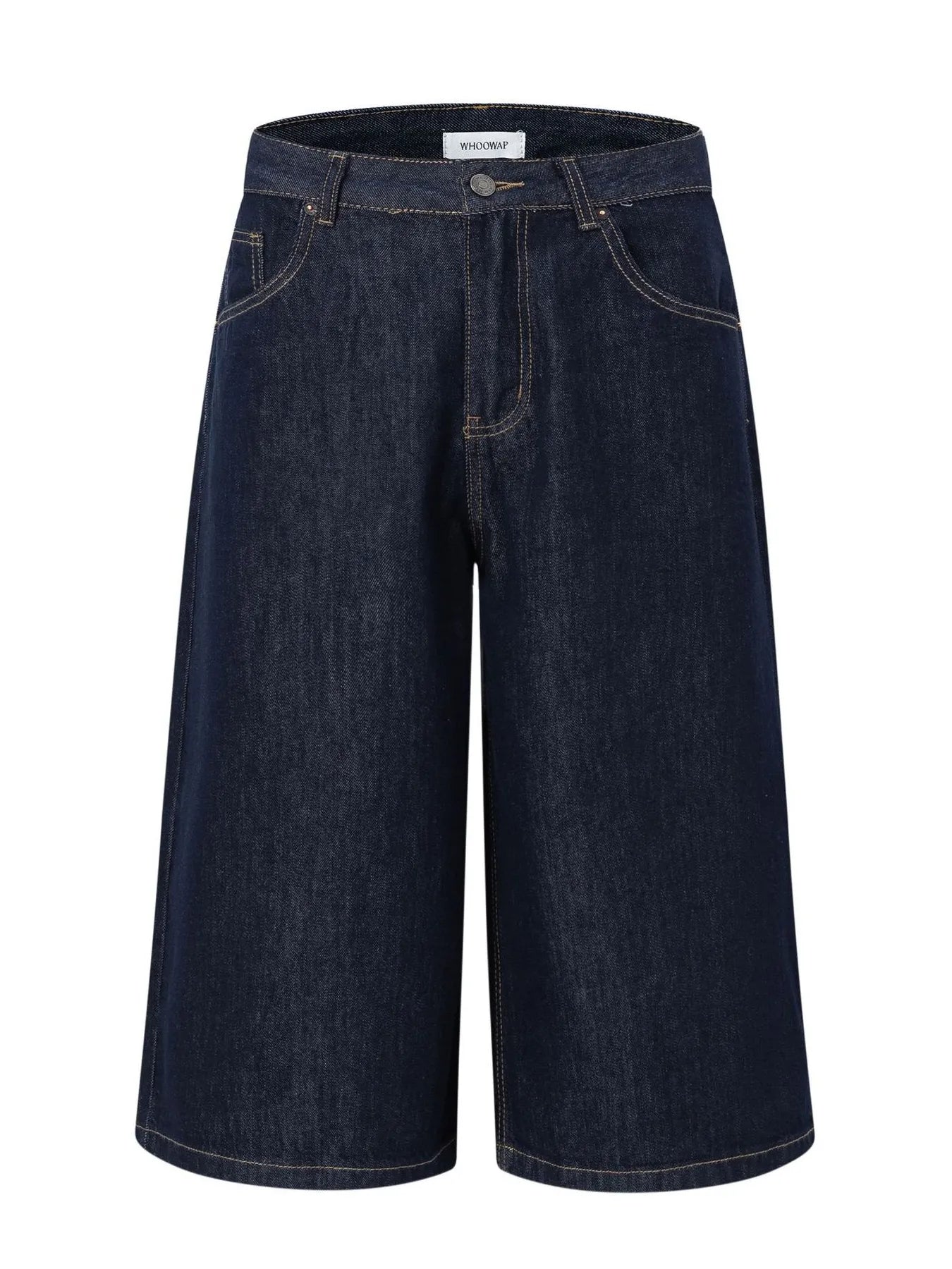 Men's Wide-Leg Denim Shorts - Farnelli